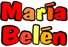Vorname WEIBLICH - Spanien M Zusammengesetzter María Belén 