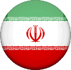 Bandiere Asia Iran Tondo 