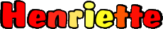Prénoms FEMININ - France H Henriette 