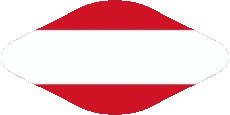 Bandiere Europa Austria Ovale 