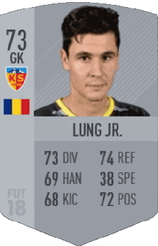 Multimedia Vídeo Juegos F I F A - Jugadores  cartas Rumania Silviu Lung 