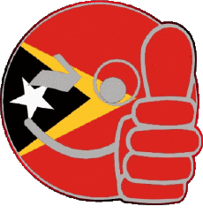 Bandiere Asia Timor Est Faccina - OK 