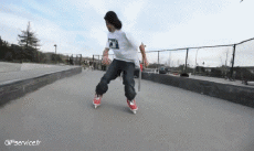 Humor -  Fun Sport Rollschuh Fun - Win 