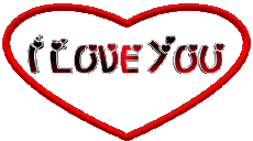 Mensajes Inglés I Love You Corazón 