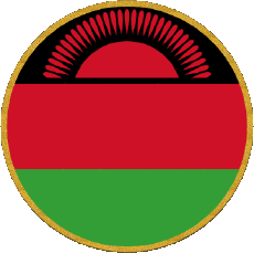 Bandiere Africa Malawi Tondo 