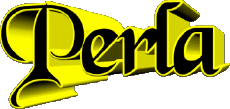 Prénoms FEMININ - Italie P Perla 