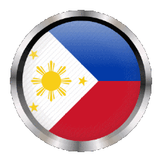 Flags Asia Philippines Round - Rings 