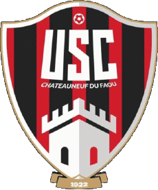 Sports FootBall Club France Logo Bretagne 29 - Finistère US Châteauneuf du Faou 