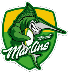 Deportes Rugby - Clubes Mundo - Logotipo Nueva Zelanda M Mount Maunganui RC - Marlins 