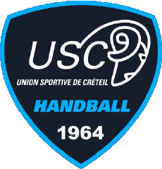 Sport Handballschläger Logo Frankreich Créteil - USC 