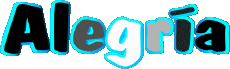 Prénoms FEMININ - Espagne A Alegría 