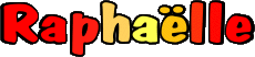 Nombre FEMENINO - Francia R Raphaëlle 