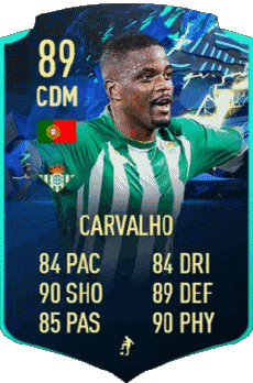 Multimedia Videospiele F I F A - Karten Spieler Portugal William Silva de Carvalho 