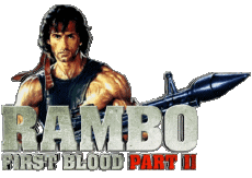 Multimedia Películas Internacional Rambo Logo First blood part 2 