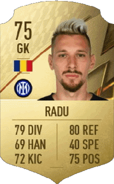 Multi Média Jeux Vidéo F I F A - Joueurs Cartes Roumanie Ionut Andrei Radu 