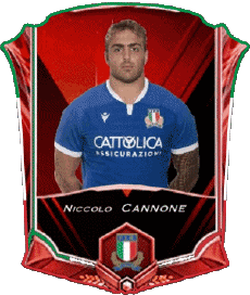Sportivo Rugby - Giocatori Italia Niccolo Cannone 