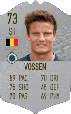Multimedia Videospiele F I F A - Karten Spieler Belgien Jelle Vossen 
