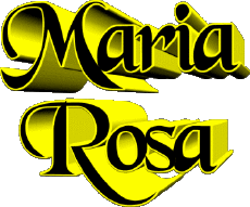 Prénoms FEMININ - Italie M Composé Maria Rosa 