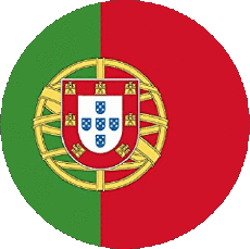 Drapeaux Europe Portugal Rond 