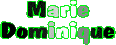 Prénoms FEMININ - France M Composé Marie Dominique 