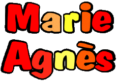 Prénoms FEMININ - France M Composé Marie Agnès 