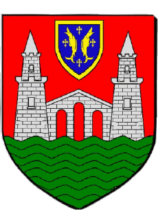 Blasone-Bandiere Francia Dipartimenti - Città 54 PONT A MOUSSON 