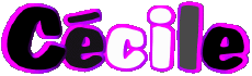 Nombre FEMENINO - Francia C Cécile 