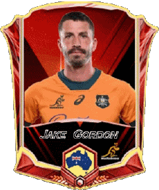 Deportes Rugby - Jugadores Australia Equipo 2025 Jake Gordon 