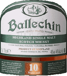 Bebidas Whisky Ballechin Edradour 