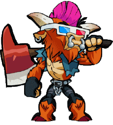 Multi Media Video Games Brawlhalla Icons - Characters 