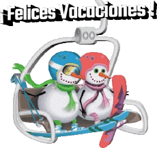 Mensajes Español Felices Vacaciones Inverno Serie 03 