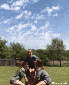 Humor -  Fun PEOPLE Acrobatics Various Fail 02 