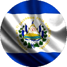 Bandiere America Salvador Tondo 