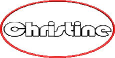 Nombre FEMENINO - Francia C Christine 