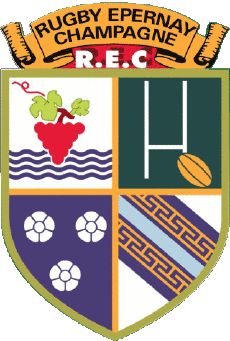 Deportes Rugby Club Francia Logo Dept 51 Epernay Champagne 