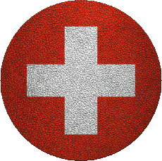 Drapeaux Europe Suisse Rond 