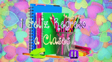Messages Espagnol Feliz Regreso a Clases Fond Animé 007 