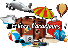 Mensajes Español Felices Vacaciones Fondo transparente 27 
