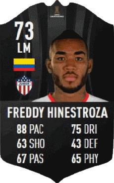 Multimedia Vídeo Juegos F I F A - Jugadores  cartas Colombia Freddy Hinestroza 