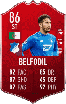 Multi Media Video Games F I F A - Card Players Algeria Ishak Belfodil 
