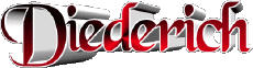 Nombre MASCULINO - Alemania D Diederich 