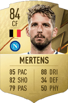 Multi Media Video Games F I F A - Card Players Belgium Dries Mertens 
