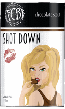 Shot Down-Bebidas Cervezas USA FCB - Fort Collins Brewery 