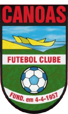 Sports FootBall Club Amériques Logo Brésil Rio Grande do Sul Canoas Futebol Clube 