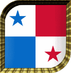 Flags America Panama Square 