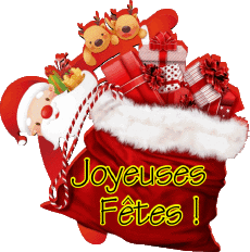 Messagi Francese Joyeuses Fêtes (Noël) Serie 02 
