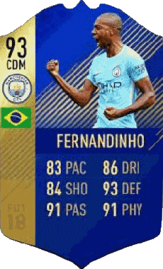 Multimedia Videospiele F I F A - Karten Spieler Brasilien Fernando Luiz Rosa - Fernandinho 
