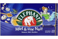 Miel & une nuit-Bebidas Té - Infusiones Eléphant Miel & une nuit