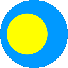 Flags Oceania Palau Round 