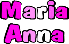 Nombre FEMENINO - Italia M Compuesto Maria Anna 